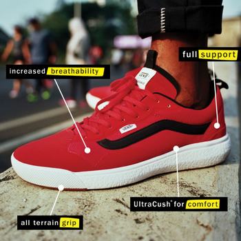 Férfi Vans UltraRange EXO Surfcipő VA9137085 Piros